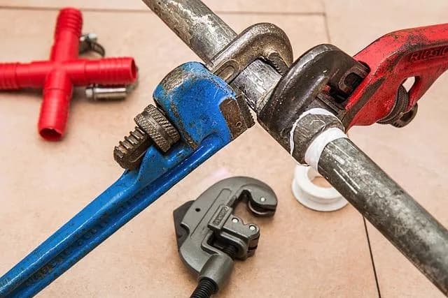 Fachgerecht installierte Sanitärtechnik